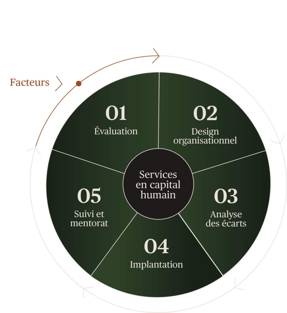 processus du service-conseils en capital humain de Richter